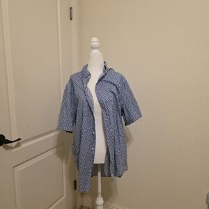 Vineyard Vines Blue Floral Shirt